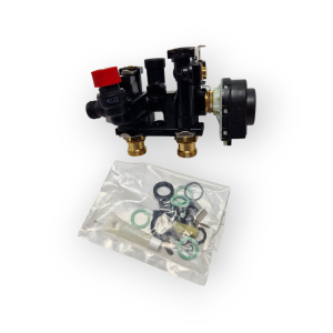 BLOQUE HIDRAULICO VALVULA 3 VIAS COMPATIBLE SAUNIER DUVAL S1020800 CALDERA