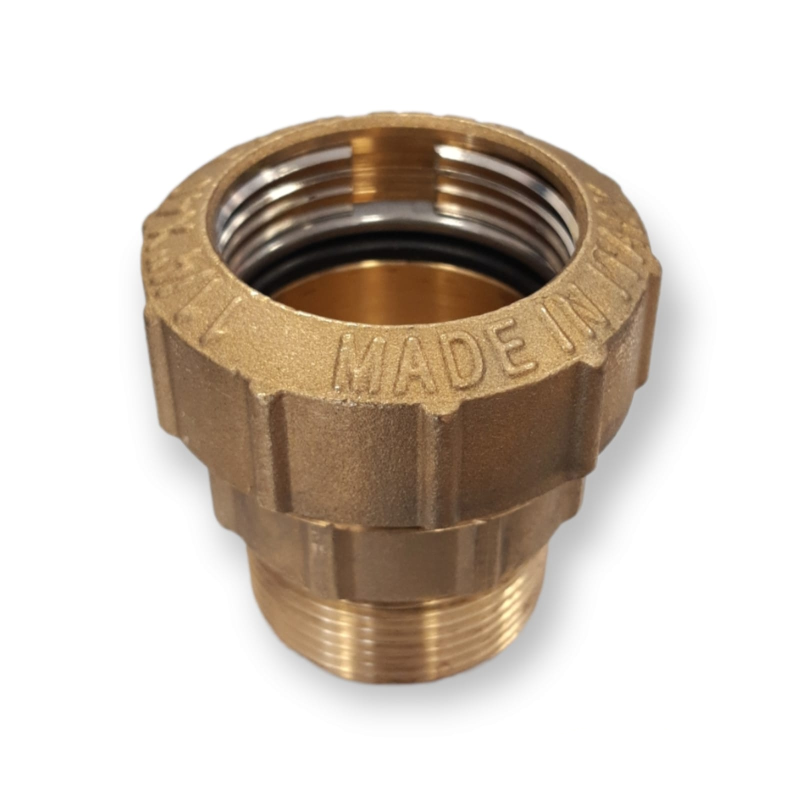RACCORDO OTTONE TERMINALE TUBO POLIETILENE Ø 1" X 32 MASCHIO 