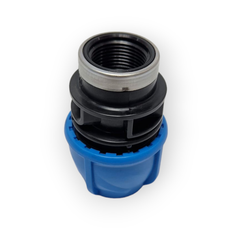 RACCORD TERMINAL FEMELLE À COMPRESSION POLYÉTHYLÈNE Ø 1/2 X 20