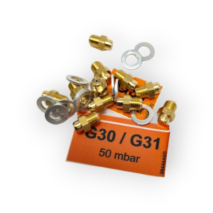 FERROLI KIT 11 DÜSEN FÜR FLÜSSIGGASBRENNER 0,79 39819600 KESSEL