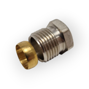 ADAPTADOR VASTAGO VÁLVULA RADIADOR COBRE DANFOSS Ø 1/2X12 013G4112