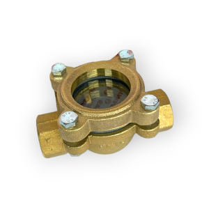 SEGNALATORE DI FLUSSO SPECOLA VAPORE BRONZO 3/4