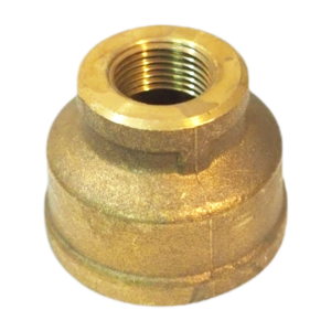 BRASS REDUCED SLEEVE FF Ø 2" X 1" FEMALE THREADED CONNECTOR