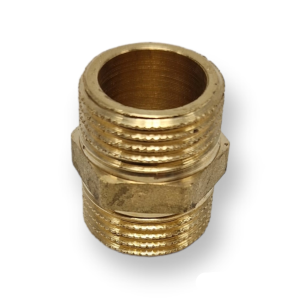 NIPPLO OTTONE NIPLES Ø 1"1/4 RACCORDO FILETTATO MASCHIO GIUNTO 11/4 