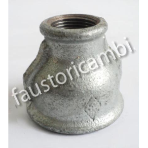 MANICOTTO FF Ø 2"X1/2 RACCORDO RIDOTTO GHISA ZINCATO