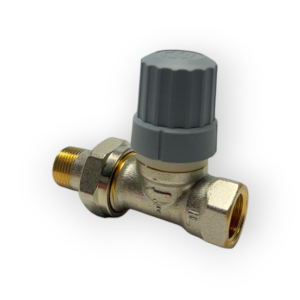 DANFOSS VALVE DROITE RA-FN 10 Ø 3/8 RACCORD EN FER POUR RADIATEUR