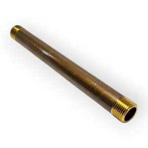 BRASS BARREL THREADED TUBE Ø 1/2 CM 20 MM MALE EXTENSION
