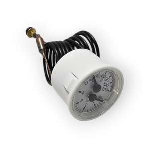 SAVIO BIASI BI1475108 TERMOHIDRÓMETRO 0-120°C 0-4 BAR Ø 43 MM M90 CALDERA