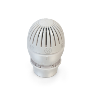 CABEZAL TERMOSTÁTICO GIACOMINI R470 CON SENSOR DE LÍQUIDO Y ENCHUFE RÁPIDO CLIP-CLAP