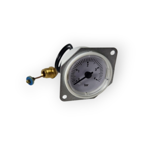 UNICAL 95262112 IDROMETRO MANOMETRO BIANCO CON CAPILLARE PER CALDAIA KON C 24