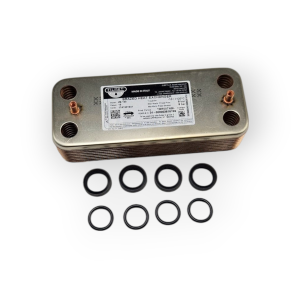 BERETTA 20223520 EX R8037 RIELLO 4364201 INTERCAMBIADOR SANITARIO 16 PLACAS PARA CALDERA