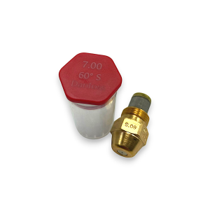 BOQUILLA DE ACEITE DANFOSS 030F6154 DE 7,00 GAL 60S DE DIÁMETRO EXTERIOR DE REEMPLAZO PARA CALDERA