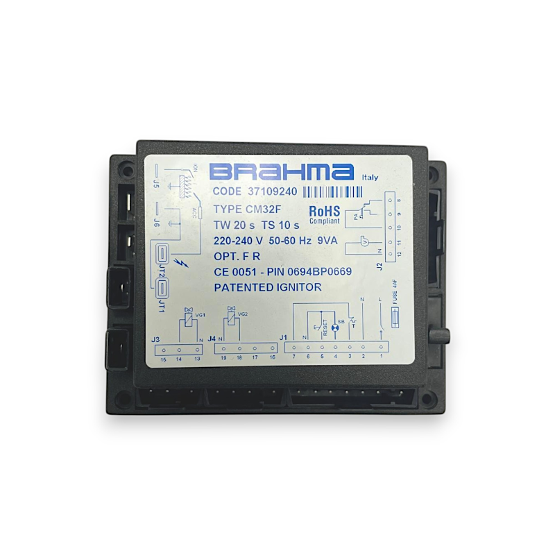 BRAHMA SCHEDA QUADRO ACCENSIONE 37109240 CM32F 20S 10S