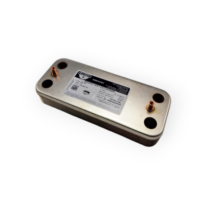 ZILMET 17A1901210 INTERCAMBIADOR SANITARIO 12 PLACAS COMPATIBLE CON SIME 6319690 FORMAT DGT 25 HE CALDERA ECOMFORT PLUS 17A1901210