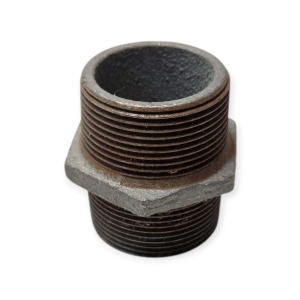 NIPPLO NIPLES RACCORDO ZINCATO GHISA Ø 1"1/2 FILETTATO 11/2