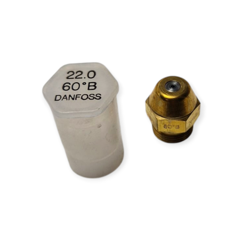 BUSE D'INJECTEUR DE BRÛLEUR À MAZOUT DANFOSS 22,0 GPH 60° SÉRIE B