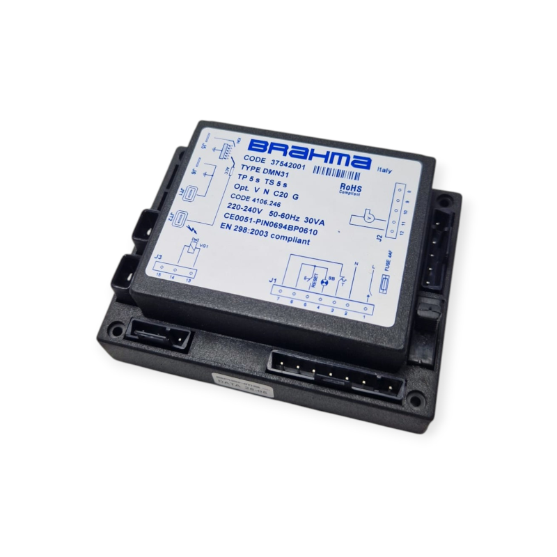BRAHMA 37542001 QUADRO SCHEDA ACCENSIONE DMN31 TP5 TS5 230V PER CALDAIA BRUCIATORE