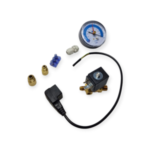 WIGAM 02090001 K-EVC KIT ELETTROVALVOLA CON VACUOMETRO PER POMPA DEL VUOTO 