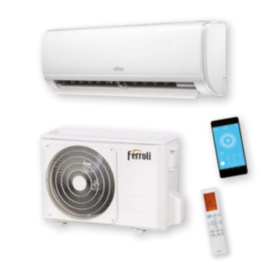 Condizionatore Monosplit Ferroli Giada S 12000 BTU Inverter R32 Wi-Fi Integrato Classe A++