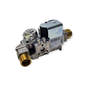 ARISTON CHAFFOTEAUX 61012398 ROBINET GAZ VK4105C1009 AVEC BRIDE ET RACCORD POUR CHAUDIÈRE