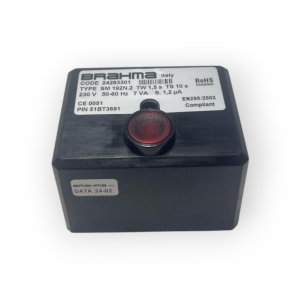 BRAHMA 24283301 QUADRO SCHEDA ACCENSIONE SM192.2 DI RICAMBIO PER BRUCIATORE CALDAIA