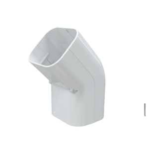 TECNOSYSTEMI NUEVA LÍNEA CURVA ANGULAR PARA CONDUCTOS DE AIRE ACONDICIONADO DE 72 MM