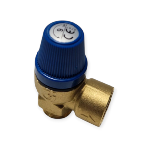 CALEFFI VALVOLA DI SICUREZZA Ø 1/2 MASCHIO 9 BAR 