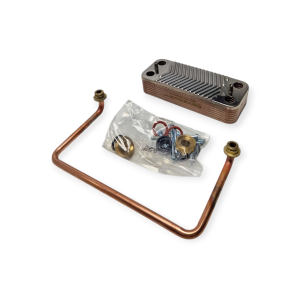SAVIO BIASI BI1151500 SCAMBIATORE SANITARIO 16 PIASTRE CON TUBO MONTAGGIO PER CALDAIA
