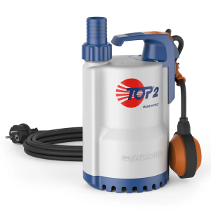 PEDROLLO ELETTROPOMPA POMPA SOMMERSA ACQUA TOP 2 0.5 HP 220-240 V ACQUE CHIARE