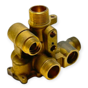 RIELLO 4364727 CORPO OTTONE DISTRIBUTORE RISCALDAMENTO PER CALDAIA