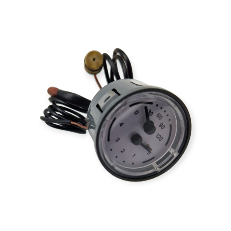 LAMBORGHINI 398D3580 36402090 TERMOIDROMETRO 4 BAR MANOMETRO TERMOMETRO CALDAIA