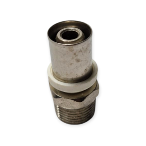 BANNINGER TERMINALE A PRESSARE 16X1/2 MASCHIO PER MULTISTRATO Ø 16X2 MM