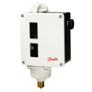DANFOSS 017-519166 RT112 PRESSOSTATO REGOLABILE 0,1-1,1 BAR SPDT AUTO RESET G 3/8" IP66