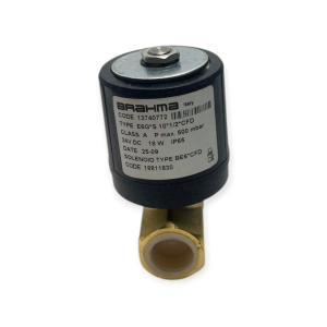 VÁLVULA SOLENOIDE DE GAS BRAHMA 13740772 E6G*S Ø 1/2 BOBINA 20V DC 18811830