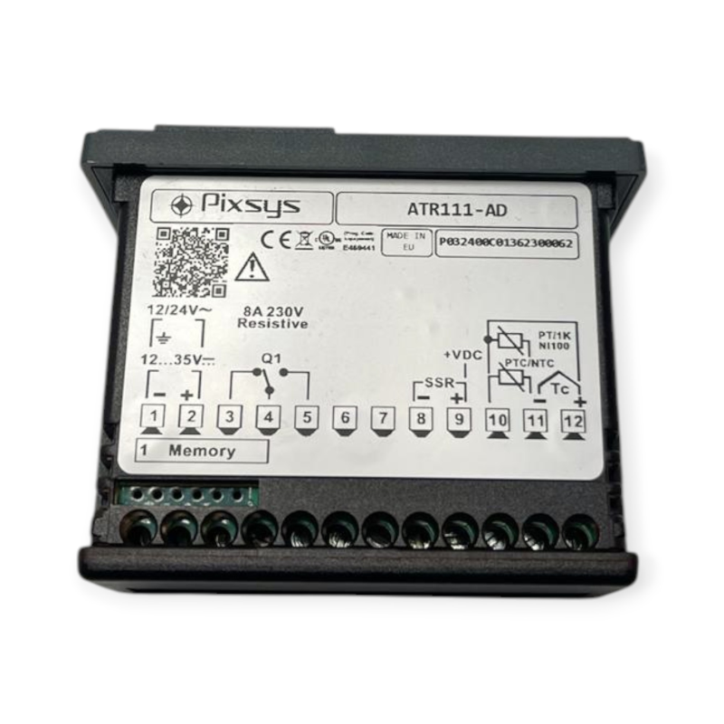 REGULADOR DE TEMPERATURA ELECTRICO PIXSYS 32X74 ATR111-A EX ATR131-1A TERMORREGULADOR CON PANTALLA