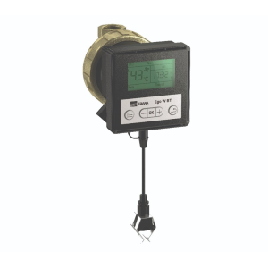 EBARA EGO W BT Circolatore Acqua Calda Sanitaria 230V Bronzo con Timer e Termostato 650 l/h, 1.4 m, 7W, IP44