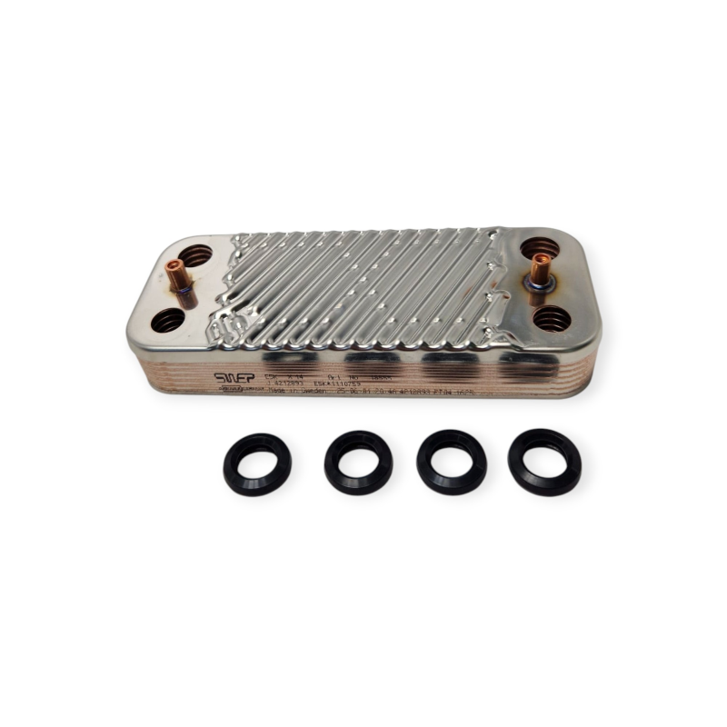 IMMERGAS 3034535 EDELSTAHL-WARMWASSER-WÄRMETAUSCHER 14 PLATTEN FÜR HEIZKESSEL
