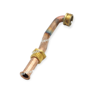 BERETTA SYLBER R10026267 RIELLO 4365853 TUYAU CUIVRE ÉCHANGEUR PIÈCE DE RECHANGE POUR CHAUDIÈRE CONICA CONDENSING 22 IE FF
