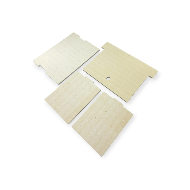 SAUNIER DUVAL 0020039181 KIT PANNELLI ISOLANTE FIBRA CERAMICA PER CALDAIA