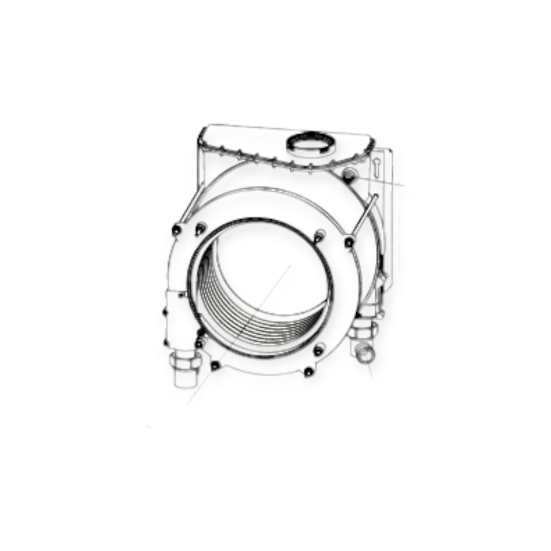 FERROLI 39846941 37406014 ÉCHANGEUR THERMIQUE 12,6 M DE REMPLACEMENT POUR CHAUDIÈRE