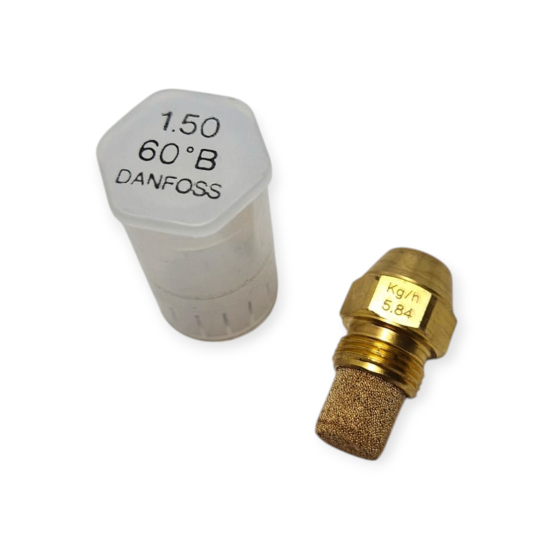 DANFOSS 030B0111 GICLEUR FIOUL 1.50 GPH 60°B SEMI SOLIDE FILTRE 75 µm POUR BRÛLEUR
