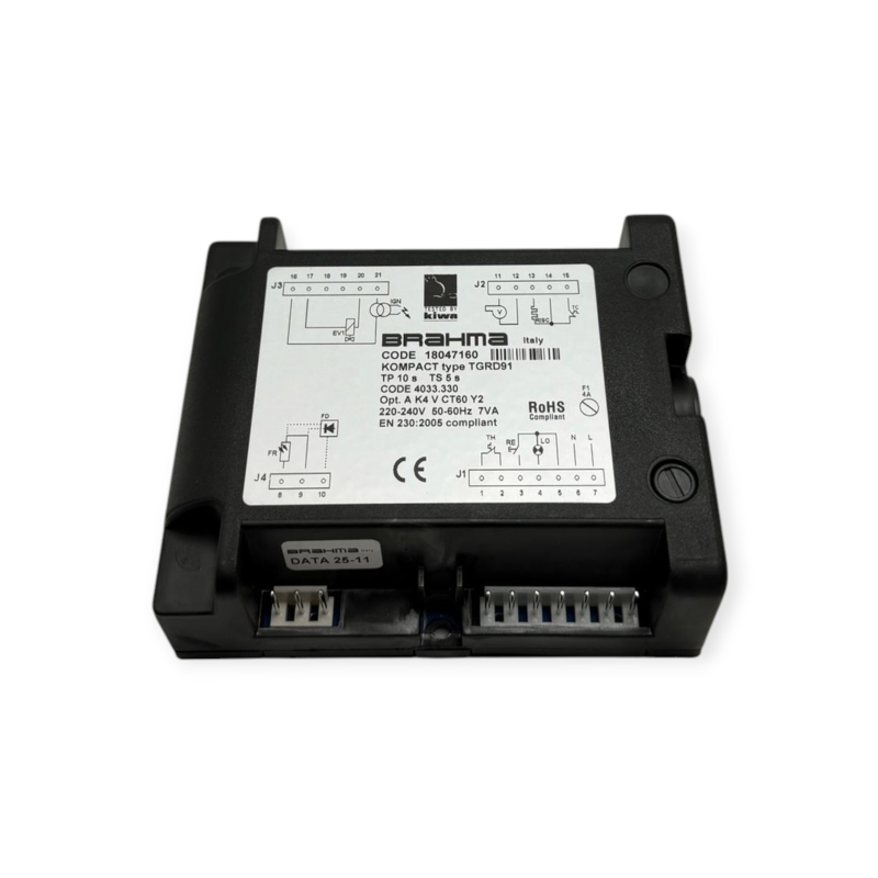 BRAHMA 18047160 TGRD91 CENTRALITA DE ENCENDIDO PARA QUEMADOR