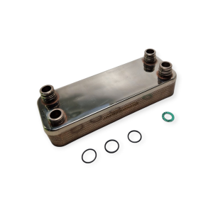 SCAMBIATORE SANITARIO 14 PIASTRE COMPATIBILE VAILLANT 0020073794 DI RICAMBIO PER CALDAIA  