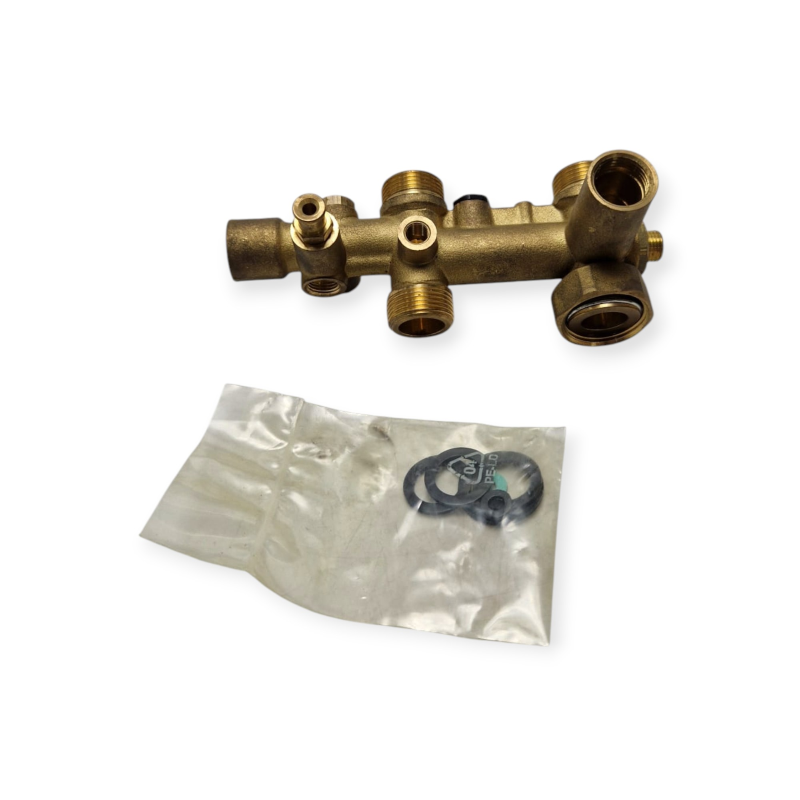 HERMANN 010004352 GRUPPO OTTONE VALVOLA DI RICAMBIO PER CALDAIA BASIC 24 28 SE DA STOCK MAGAZZINO  
