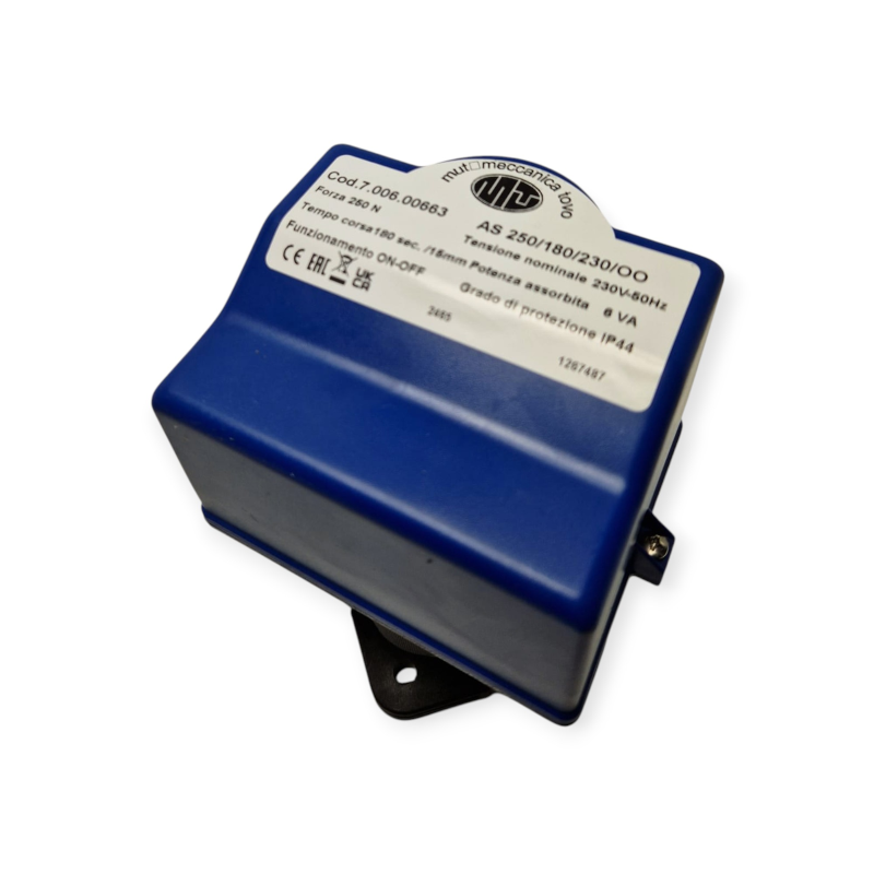 MUT 700600663 AS 250/180/230/OO SERVOMOTOR ON/OFF 230V 250 N PARA VÁLVULA DE 3 VÍAS MK
