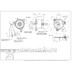 EUROMOTORS A90M-2522/F2 MOTORE SERVOMOTORE 220-240V 3079003