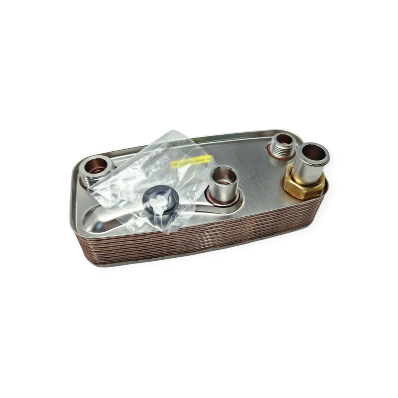 HERMANN 0020021633 PP16CE6H02 SECONDARY HEAT EXCHANGER FOR SUPERMICRA 23 30 SE INTEGRA IN F24 E BOILER
