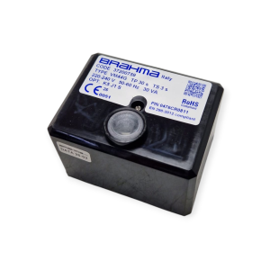 BRAHMA 37200759 VM44G EX  EMG SR3 18000002 CENTRALINA ACCENSIONE E CONTROLLO FIAMMA PER BRUCIATORE CALDAIA  