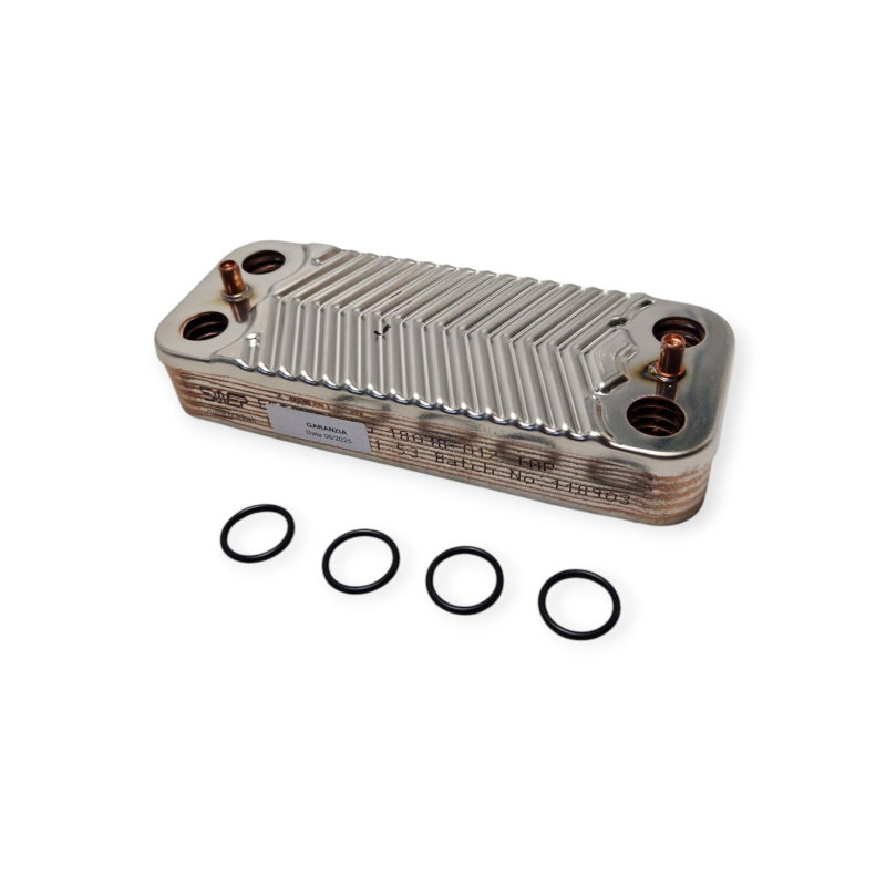 UNICAL 95000683 DOMESTIC HOT WATER PLATE HEAT EXCHANGER SPARE PART FOR BOILER
