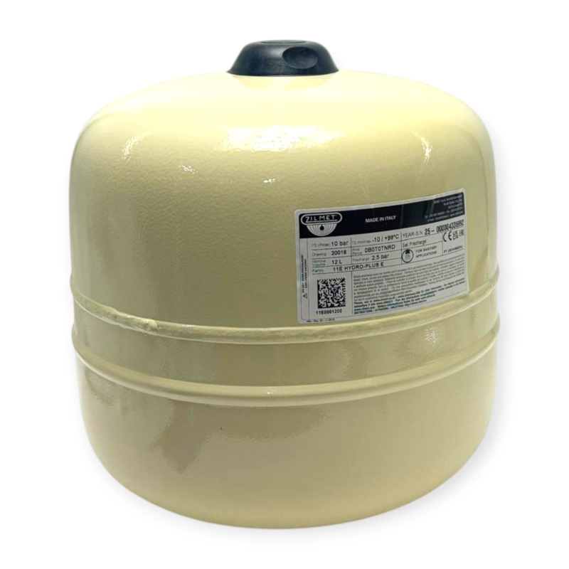 ZILMET 11E0001200 VASO ESPANSIONE HYDRO-PLUS E 12 LITRI ATTACCO 3/4 DI RICAMBIO PER IMPIANTO TERMOSANITARIO  